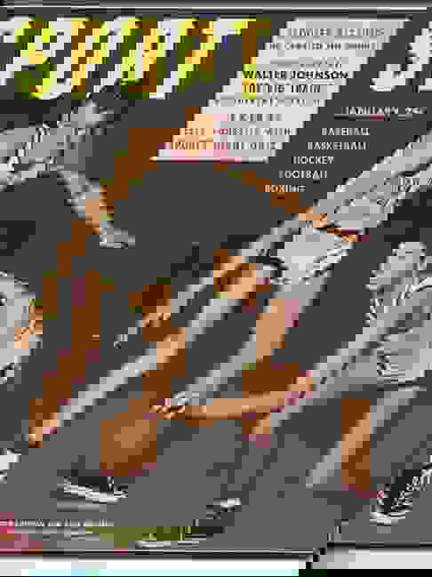 January 1950 Sport Magazine Don Lofgran Rene Harrerias No Label Nmt