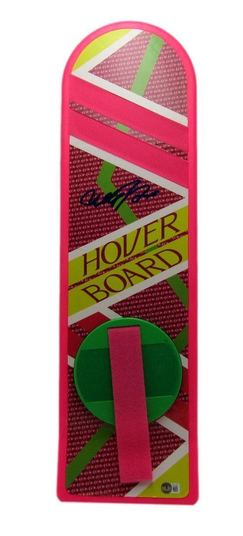 Michael J Fox Autographed "Back to the Future" Hoverboard Beckett 174222: Michael J Fox Autographed "Back to the Future" Hoverboard Beckett 174222 Industry: Movies Original/Reproduction: Original Original/Reprint: Original Product: Misc Signed: YES Pre-Owned While the lot i