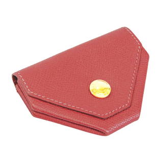 Hermes LE 24 Women's Epsom Leather Coin Purse/coin Case Red Color: Hermes LE 24 Women's Epsom Leather Coin Purse/coin Case Red Color Brand: Hermes Line: LE 24 Country of Origin: France Type: Coin purse/coin case Gender: Women Material: Epsom leather Epsom