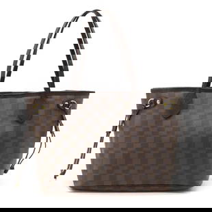LOUIS VUITTON Damier Neverfull PM Tote Bag Shoulder Handbag N51109: LOUIS VUITTON Damier Neverfull PM Tote Bag Shoulder Handbag N51109 Brand: Louis Vuitton Model: N51109 Type: Handbag Shoulder bag Tote bag Material: Damier Canvas Damier Canvas: Color: Damier