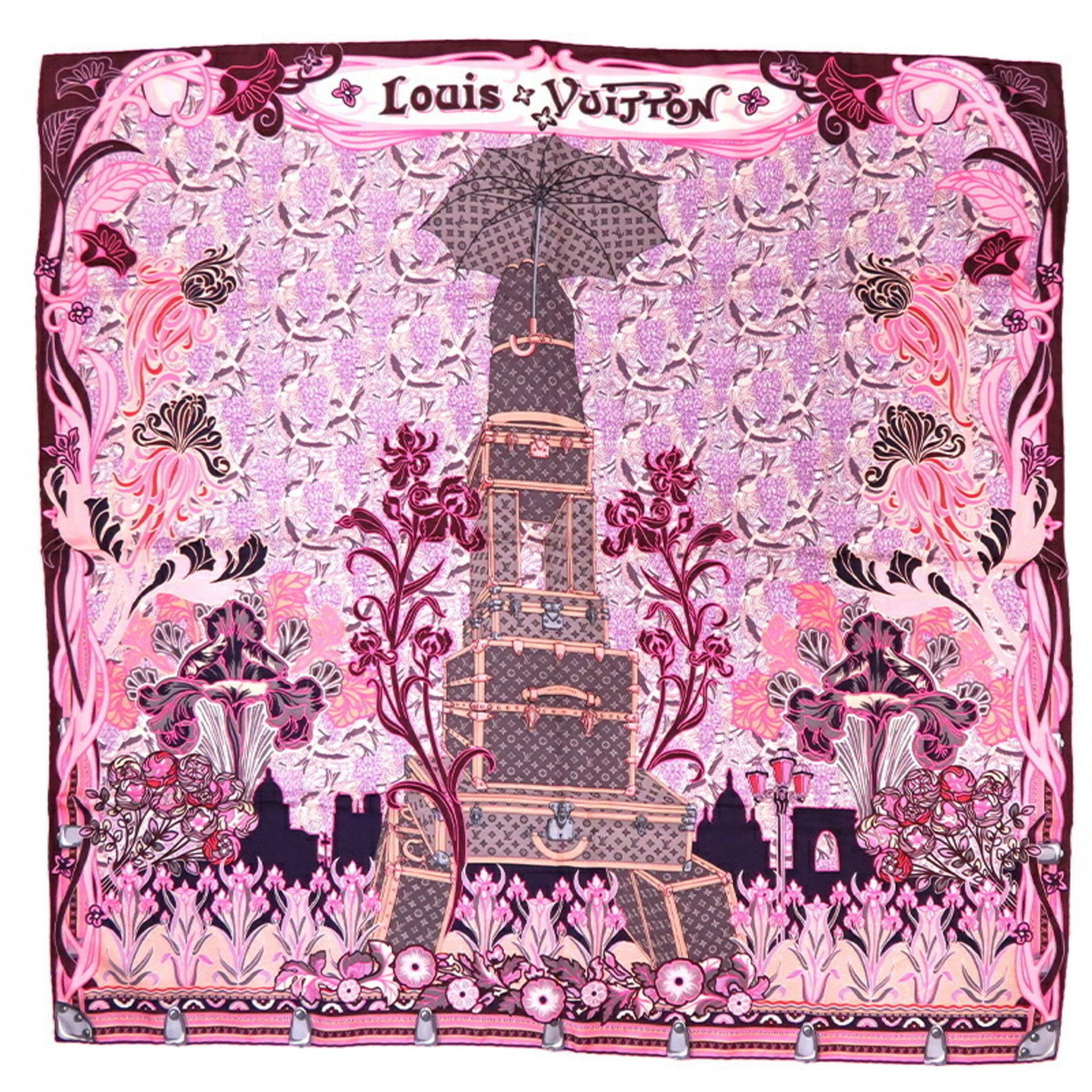 Louis Vuitton Carre 90 Monogram Women's Scarf Muffler M71410 100% Silk Purple: Louis Vuitton Carre 90 Monogram Women's Scarf Muffler M71410 100% Silk Purple Brand: Louis Vuitton Line: Monogram Model: M71410 Type: Scarf Gender: Women Color: Purple Material: Silk100% Silk: 100% Si