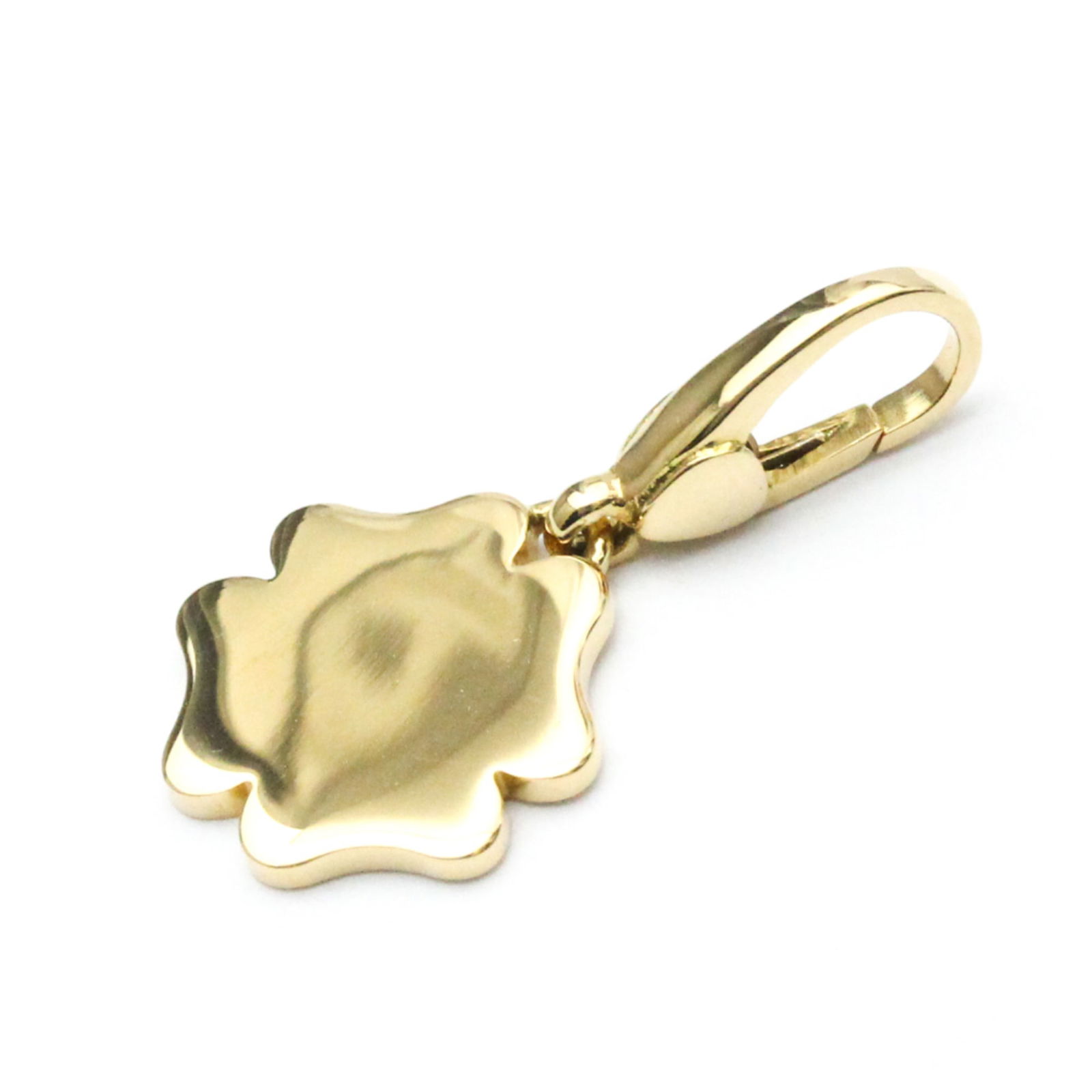 Bvlgari Clover Charm No Stone Men Women Fashion Pendant (Gold): Bvlgari Clover Charm No Stone Men Women Fashion Pendant (Gold) Brand: Bvlgari Model: clover charm Country of Origin: Italy Necklace Type: Pendant Pendant Type: Pendant Style: Fashion Gender: Men Women