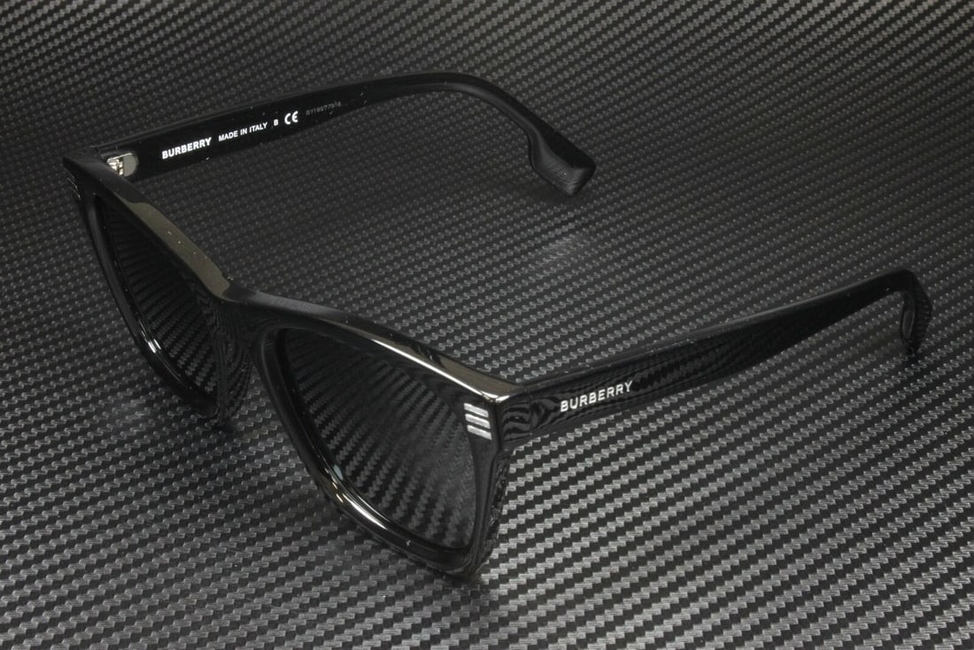 BURBERRY BE4348 300187 Black Square 52 mm Mens Sunglasses: BURBERRY BE4348 300187 Black Square 52 mm Mens Sunglasses Type: Sunglasses Frame Color: Black Style: Square New The Mynt Guarantee: All items in this auction are guaranteed to be 100% authentic. At Yo