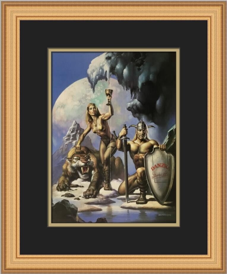 Boris Vallejo To Happiness Custom Framed Print: Boris Vallejo To Happiness Custom Framed Print Unit Of Sale: Single Piece Artist: Boris Vallejo Size: Medium Item Length: 14 in Region Of Origin: United States Framing: Matted & Framed Personalize: No