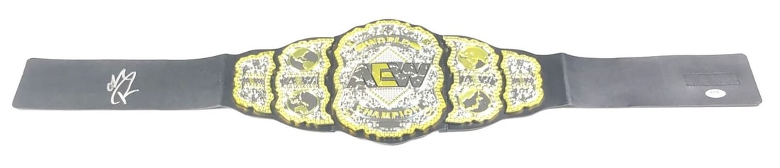 ETHAN PAGE Signed Championship Belt PSA/DNA AEW NXT Autographed Wrestling: ETHAN PAGE Signed Championship Belt PSA/DNA AEW NXT Autographed Wrestling Original/Reprint: Original Sport: Wrestling Pre-Owned While the lot images are representative of the item, the size, placement