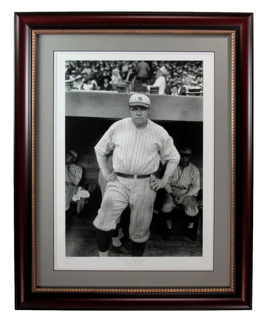Babe Ruth HOF Signed 16x20 Photo New York Yankees Framed HPA 187170: Babe Ruth HOF Signed 16x20 Photo New York Yankees Framed HPA 187170 Original/Reprint: Original Product: Photo Sport: Baseball Productname: Chuck Noll Autographed 3x5 Index Card PSA/DNA 186528 Signed: 