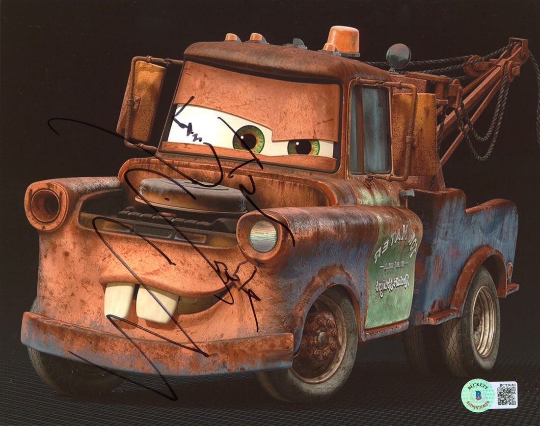 Larry the Cable Guy Cars Signed 8x10 Photo Autographed BAS #BC13640: Larry the Cable Guy Cars Signed 8x10 Photo Autographed BAS #BC13640 Industry: Movies Object Type: Photograph Original/Reproduction: Original Autograph Authentication: Beckett Product Coa: Beckett Prod