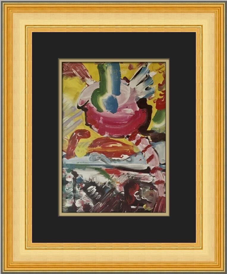 Peter Max California Dream Custom Framed Print: Peter Max California Dream Custom Framed Print Unit Of Sale: Single Piece Artist: Peter Max Size: Medium Item Length: 15 in Region Of Origin: United States Framing: Matted & Framed Personalize: No Yea