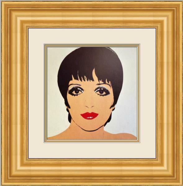 Andy Warhol POP ART - Liza Minelli 1978 Custom Framed Print: Andy Warhol POP ART - Liza Minelli 1978 Custom Framed Print Features: Framed Matted Region Of Origin: usa Item Width: 18 in Title: Liza Minelli Production Technique: Lithography Item Length: 18 in Ite