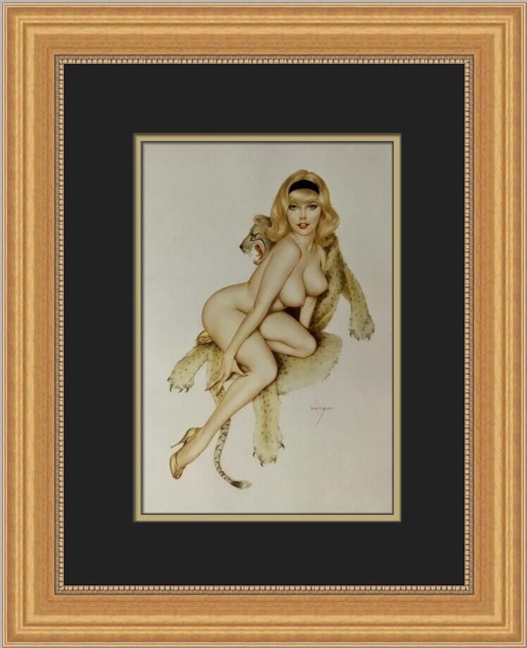 Alberto Vargas Playboy January 1966 Custom Framed Print: Alberto Vargas Playboy January 1966 Custom Framed Print Unit Of Sale: Single-Piece Work Artist: Alberto Vargas Size: Medium (up to 36in.) Item Length: 16 in Region Of Origin: United States Framing: Ma