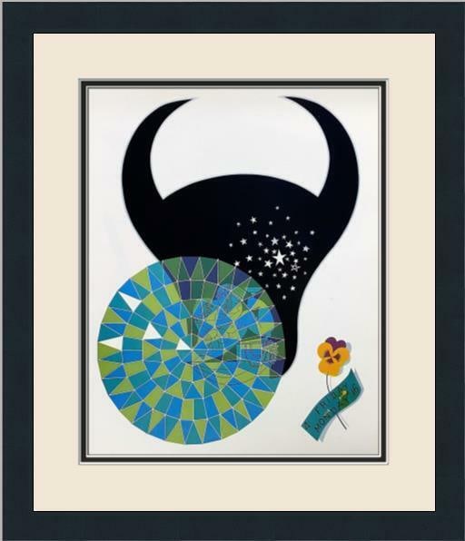 Erte " Taurus " From the Zodiac Suite Custom Gallery Framed Print: Erte " Taurus " From the Zodiac Suite Custom Gallery Framed Print Features: Framed Matted Region Of Origin: usa Item Width: 17 in Title: Zodiac Suite Taurus Production Technique: Lithography Item Leng