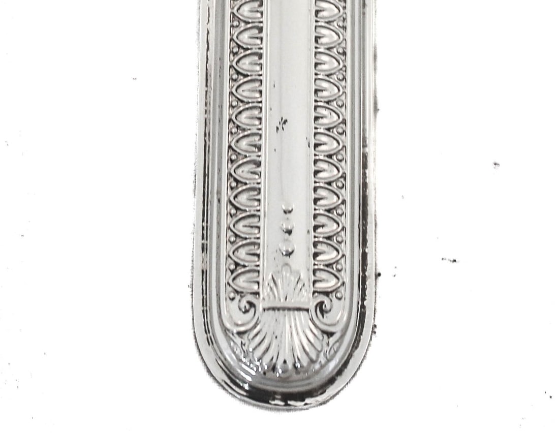 Sterling Christmas Candy Cane Ornament: Sterling Christmas Candy Cane Ornament Creator: Wallace Silversmiths (Manufacturer) Dimensions: Height: 4.5 in (11.43 cm)Diameter: 4.5 in (11.43 cm) Materials and Techniques: Sterling Silver Place of