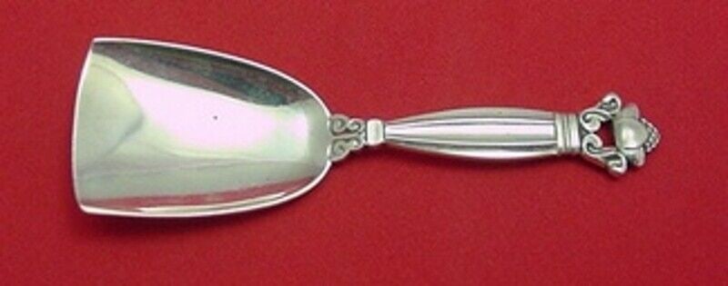 Acorn by Georg Jensen Sterling Silver Sugar Shovel 4 3/8" Heirloom Silverware: Acorn by Georg Jensen Sterling Silver Sugar Shovel 4 3/8" Heirloom Silverware Acorn by georg jensensterling silver sugar shovel, 4 3/8" in the pattern acorn by georg jensen. It is not monogrammed and 