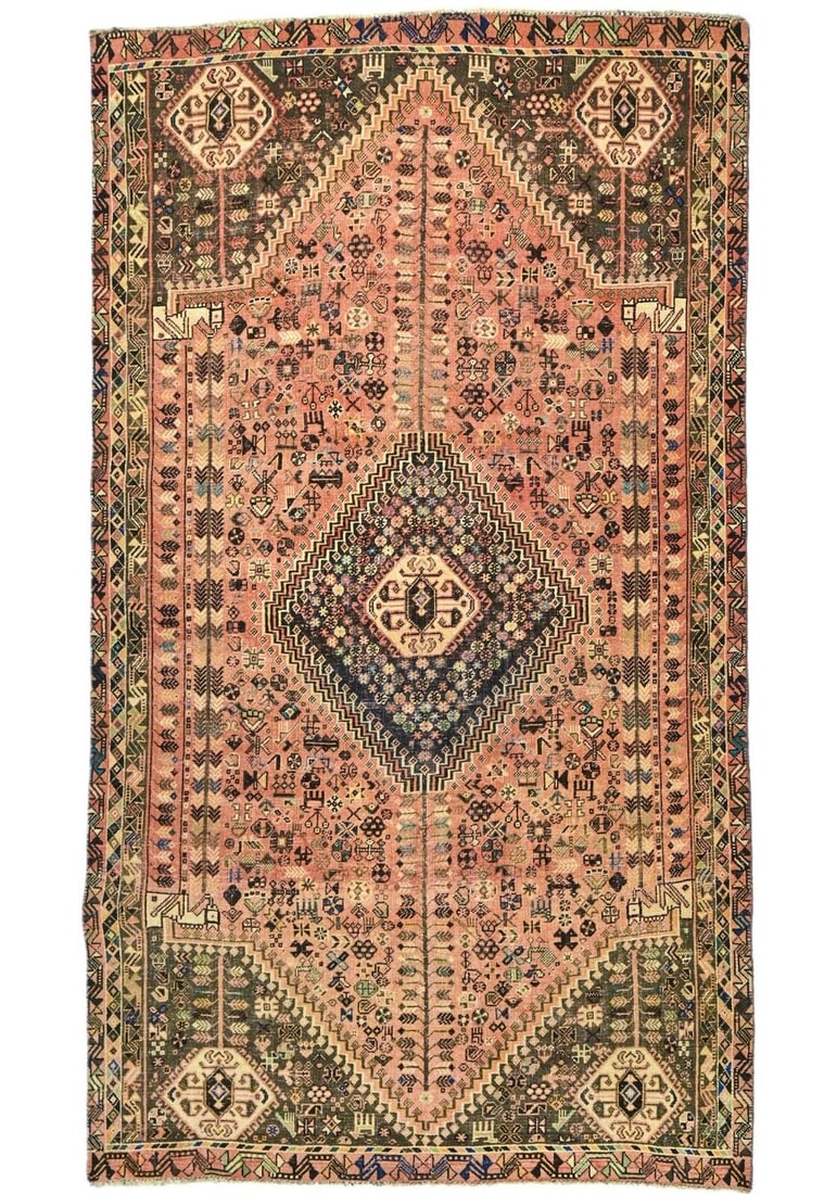 Rare Muted Colors Antique Hand-Knotted 5X9 Vintage Oriental Rug Farmhouse Carpet: Rare Muted Colors Antique Hand-Knotted 5X9 Vintage Oriental Rug Farmhouse Carpet Free continental US Shipping Type: Area Rugs Color: Muted Colors: Rusty Red Brown Cream etc Size: 5"3 X 8"11 Ft Materia