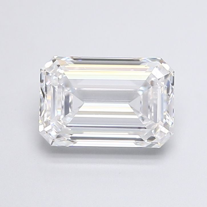 Ideal Loose Diamond - Emerald 2.72ct D VVS1: Ideal Loose Diamond - Emerald 2.72ct D VVS1 Ideal Cut: Yes Source: This is a real non-mined Diamond that has been grown in a lab Shape: Emerald Carats: 2.72 Color: D Clarity: VVS1 Ratio: 1.4868 Polish
