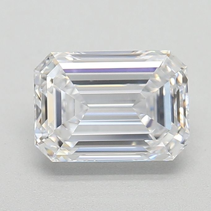 Ideal Loose Diamond - Emerald 1.01ct D VVS2: Ideal Loose Diamond - Emerald 1.01ct D VVS2 Ideal Cut: Yes Source: This is a real non-mined Diamond that has been grown in a lab Shape: Emerald Carats: 1.01 Color: D Clarity: VVS2 Ratio: 1.4050 Polish