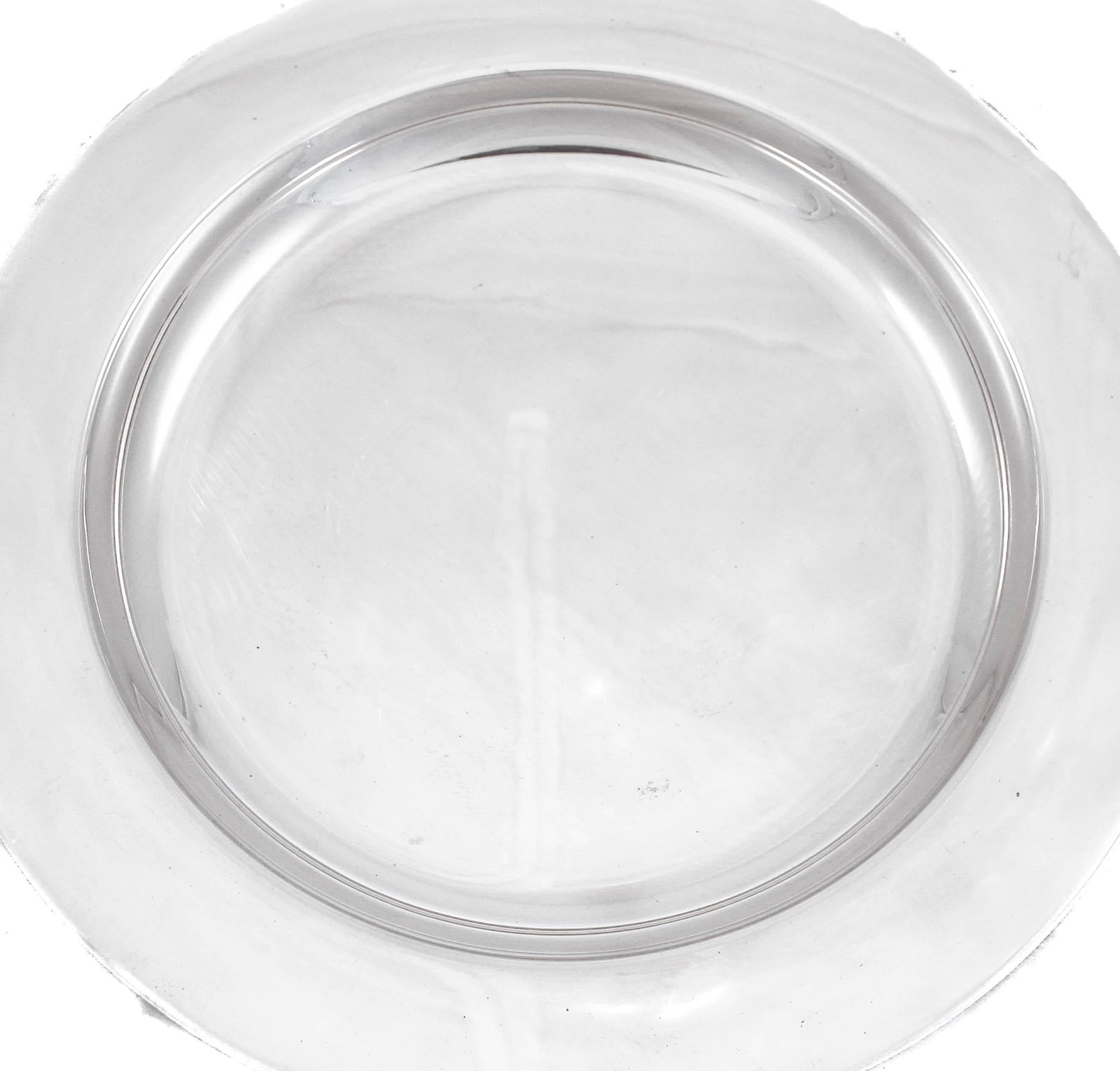 Sterling "John Coburn" Platter: Sterling "John Coburn" Platter Dimensions: Height: 1.5 in (3.81 cm)Diameter: 13 in (33.02 cm) Materials and Techniques: Sterling Silver Place of Origin: United States Period: 1940-1949 Date of Manufac