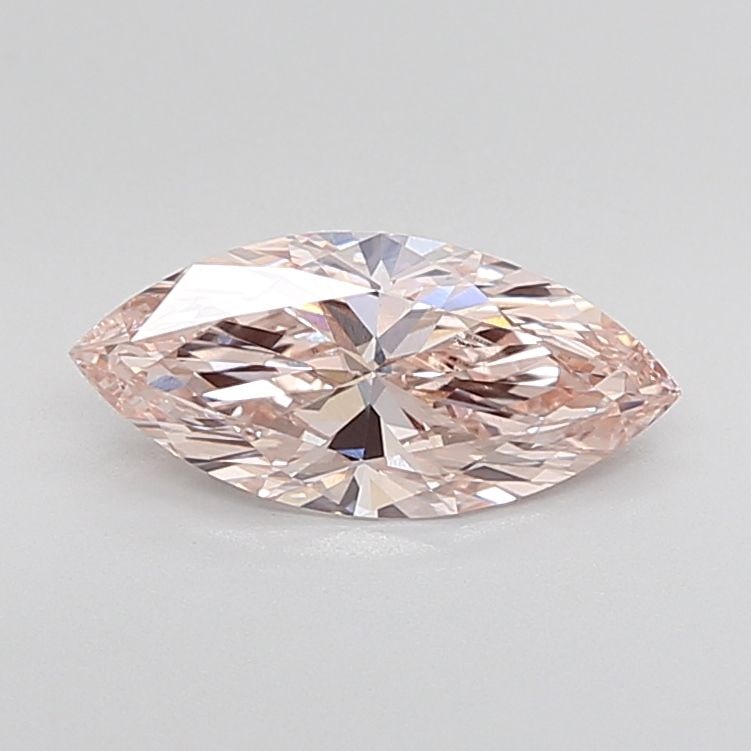 Loose Diamond - Marquise 1.77ct Fancy Pinkish Brown: Loose Diamond - Marquise 1.77ct Fancy Pinkish Brown Source: This is a real non-mined Diamond that has been grown in a lab Shape: Marquise Carats: 1.77 Color: Fancy Pinkish Brown Clarity: VS1 Certifica
