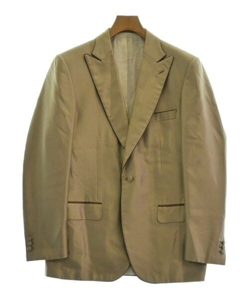 Brioni Tailored Jacket Gold 48(Approx. L): Brioni Tailored Jacket Gold 48(Approx. L) Color: Gold "Size (Men's): 48 (L rank)" Size Type: Regular Type: tailored jacket None The Mynt Guarantee: All items in this auction are guaranteed to be 100%