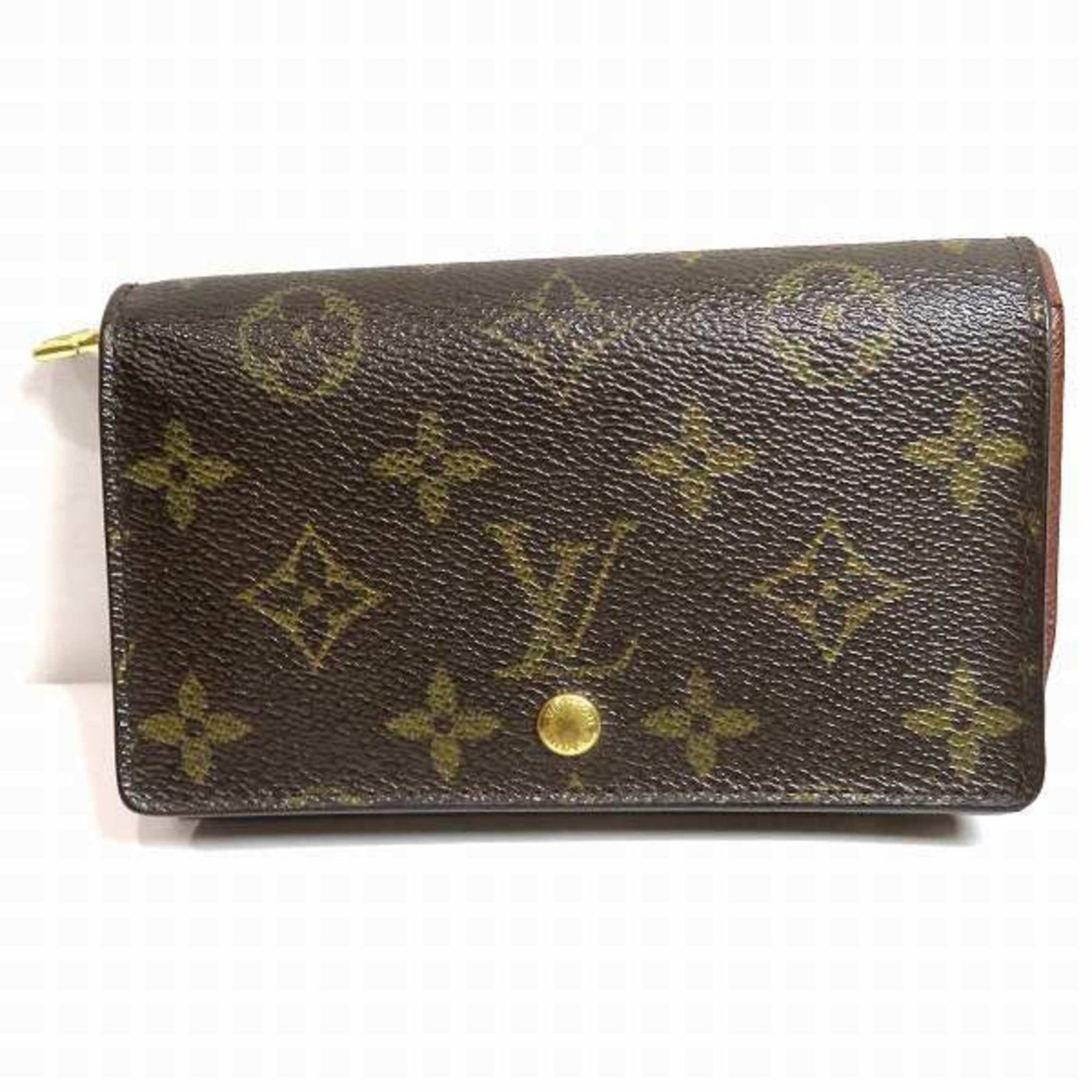 Louis Vuitton Monogram Porte Monet Bier Tresor M61730 Bifold Wallet Women's: Louis Vuitton Monogram Porte Monet Bier Tresor M61730 Bifold Wallet Women's Brand: Louis Vuitton Line: Monogram Model: M61730 Type: Coin purse/coin case Gender: Women Material: Monogram Monogram: Colo