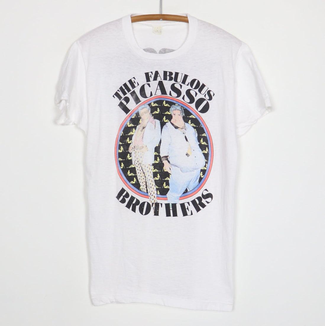 1986 David Lee Roth Fabulous Picasso Bros Shirt: 1986 David Lee Roth Fabulous Picasso Bros Shirt Original 1986 David Lee Roth Fabulous Picasso Bros Shirt. This is a true vintage shirt, not a modern reproduction. Sizes vary so please use measurements