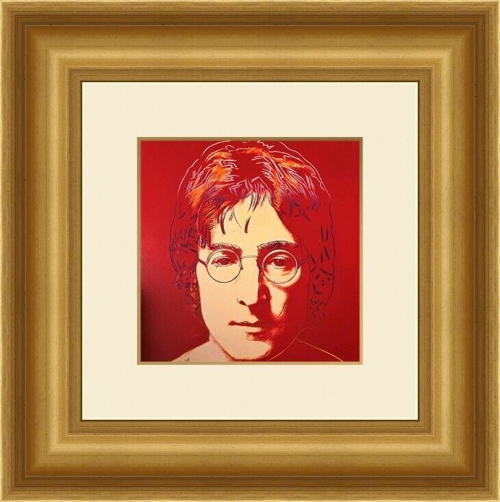 Andy Warhol POP ART - John Lennon 1986 Custom Framed Print: Andy Warhol POP ART - John Lennon 1986 Custom Framed Print Features: Framed Matted Region Of Origin: united states Item Width: 18 in Title: John Lennon 1986 Production Technique: Lithography Item Leng