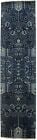 Modern Design Dark Navy & Gray 3X10 Contemporary Runner Rug Wool Hallway Carpet: Modern Design Dark Navy & Gray 3X10 Contemporary Runner Rug Wool Hallway Carpet Free continental US Shipping Type: Runners Color: Dark Navy Gray Size: 2"7 X 10"0 Ft Material: Wool Production Technique