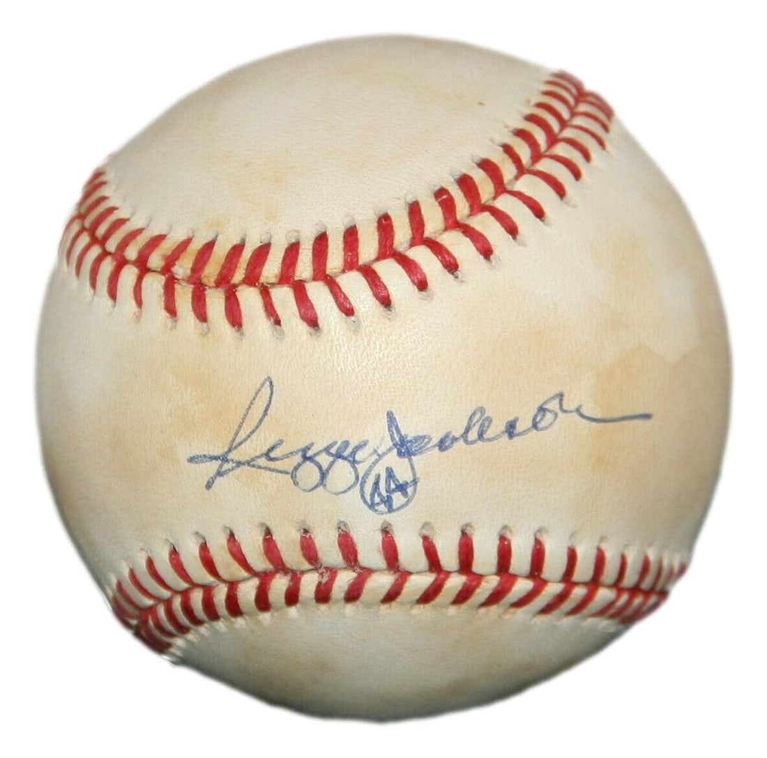 Reggie Jackson autographed OAL Baseball New York Yankees PSA/DNA 93495: Reggie Jackson autographed OAL Baseball New York Yankees PSA/DNA 93495 Sport: Baseball Player: Reggie Jackson Signed: Yes Original/Reprint: Original Autograph Authentication: Professional Sports Authe