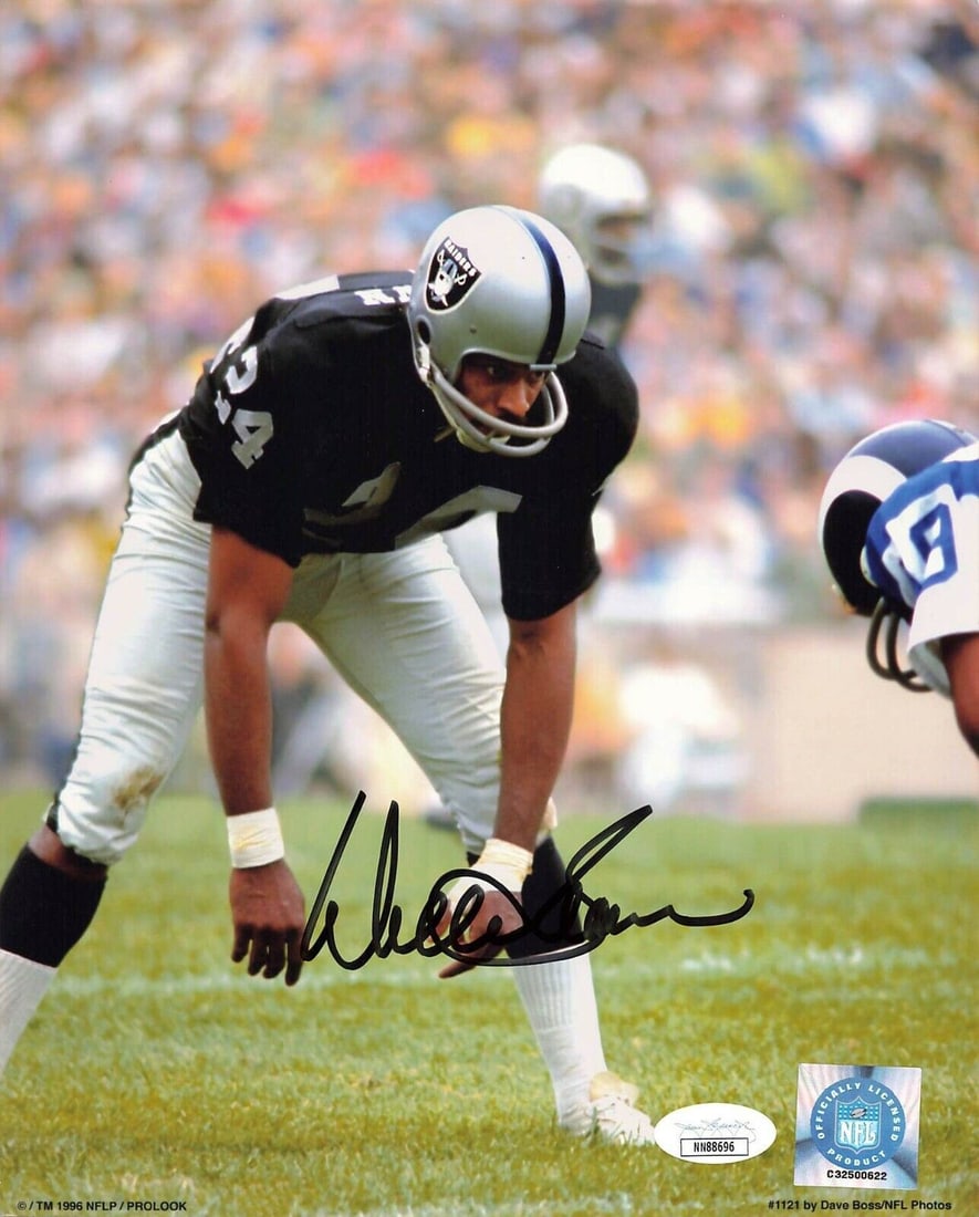 Willie Brown (Oakland Raiders) Signed 8x10 Photo JSA NN88696: Willie Brown (Oakland Raiders) Signed 8x10 Photo JSA NN88696 Player: Willie Brown Sport: Football-NFL Autograph Authentication: James Spence Authentication (JSA) Original/Reprint: Original Product: Ph