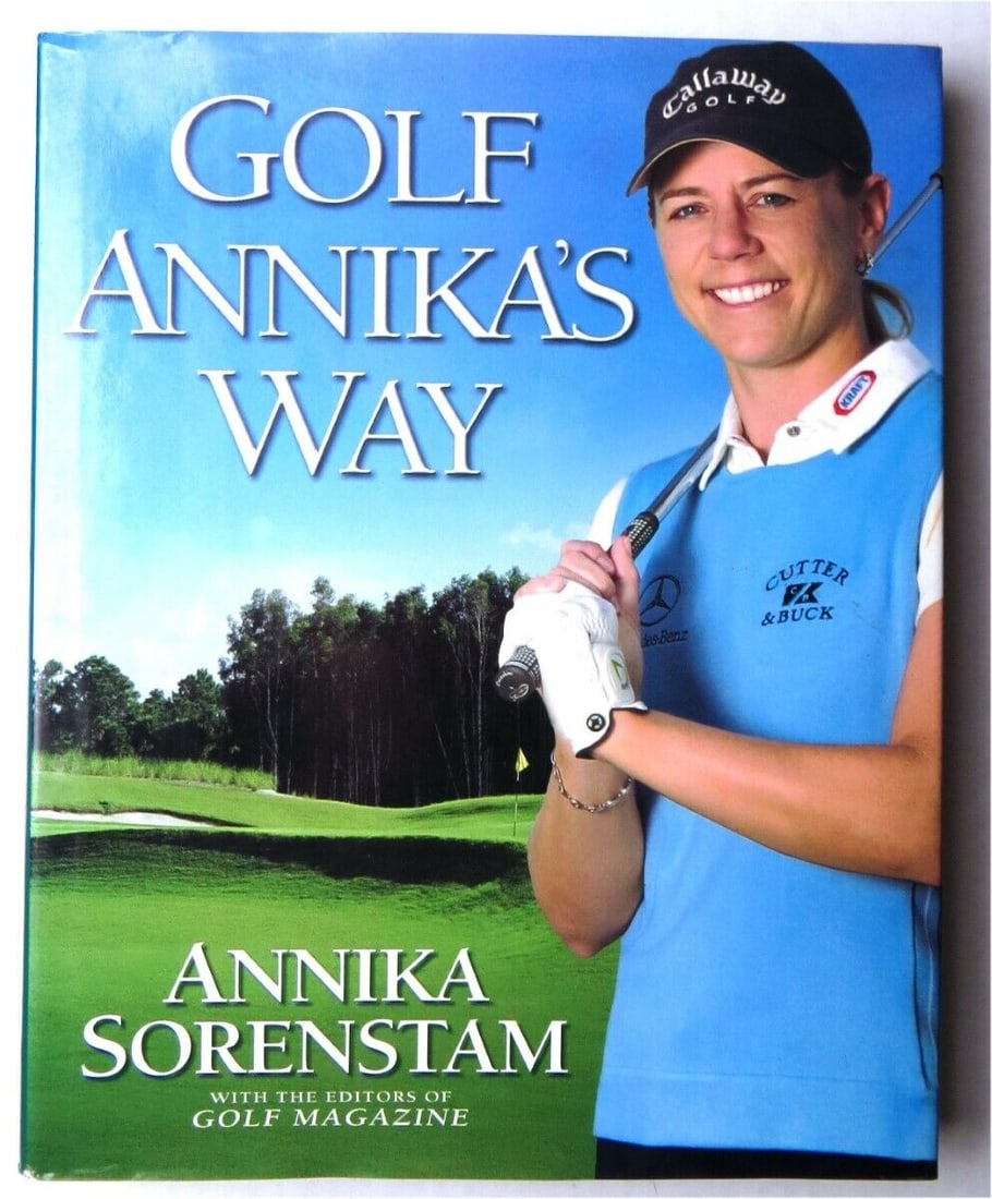 Annika Sorenstam Signed Autographed Book Golf Annikas Way PSA: Annika Sorenstam Signed Autographed Book Golf Annikas Way PSA Product: Book Sport: Golf-LPGA Original/Reprint: Original Autograph Authentication: Professional Sports Authenticator (PSA) Player: Annika