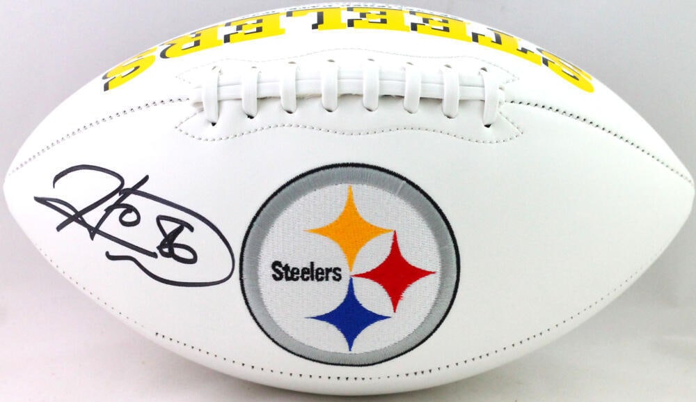 Hines Ward Autographed Pittsburgh Steelers Logo Football- Beckett W Holo *Black: Hines Ward Autographed Pittsburgh Steelers Logo Football- Beckett W Holo *Black Sport: Football Product: Ball Original/Reprint: Original Player: Hines Ward Team: Pittsburgh Steelers Autograph Authenti