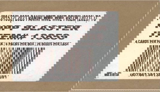 2023 Panini WWE Prizm Blaster Wrestling Factory Sealed 20 Box: 2023 Panini WWE Prizm Blaster Wrestling Factory Sealed 20 Box Team: New York Yankees Player: Various Card Size: Standard League: WWE Set: 2023 Panini Prizm WWE Configuration: Case Number Of Cases: 1