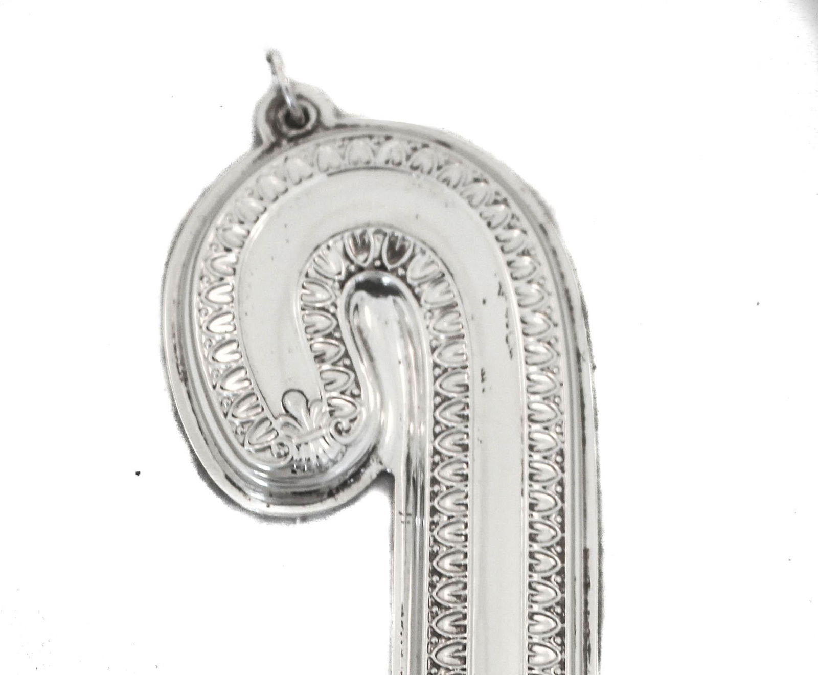 Sterling Christmas Candy Cane Ornament: Sterling Christmas Candy Cane Ornament Creator: Wallace Silversmiths (Manufacturer) Dimensions: Height: 4.5 in (11.43 cm)Diameter: 4.5 in (11.43 cm) Materials and Techniques: Sterling Silver Place of