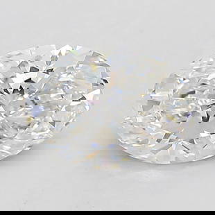Loose Diamond - OVAL 1.18ct E VS1: Loose Diamond - OVAL 1.18ct E VS1 Source: This is a real non-mined Diamond that has been grown in a lab Shape: OVAL Carats: 1.18 Color: E Clarity: VS1 Polish: EX Cut: EX Symmetry: EX Certification: