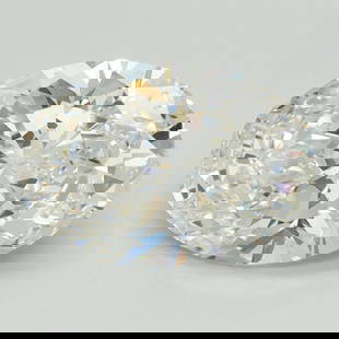 Loose Diamond - OVAL 2.56ct G VVS2: Loose Diamond - OVAL 2.56ct G VVS2 Source: This is a real non-mined Diamond that has been grown in a lab Shape: OVAL Carats: 2.56 Color: G Clarity: VVS2 Polish: EX Cut: EX Symmetry: EX Certification: