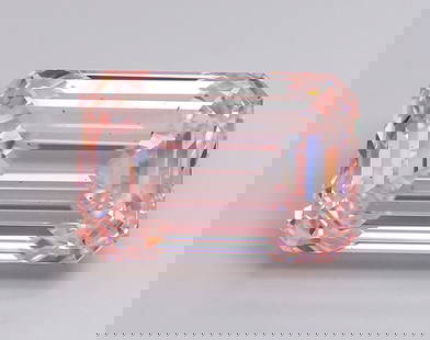 Ideal Loose Diamond - Emerald 10.1ct Fancy Intense Pink: Ideal Loose Diamond - Emerald 10.1ct Fancy Intense Pink Ideal Cut: Yes Source: This is a real non-mined Diamond that has been grown in a lab Shape: Emerald Carats: 10.1 Color: Fancy Intense Pink