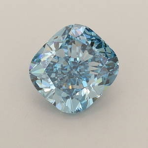 Ideal Loose Diamond - Cushion 0.99ct Fancy Vivid Blue