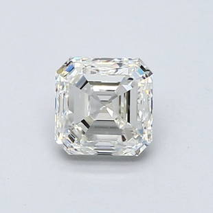 Loose Diamond - ASSCHER 0.92ct J VS1: Loose Diamond - ASSCHER 0.92ct J VS1 Source: Natural Mined Diamond Shape: ASSCHER Carats: 0.92 Color: J Clarity: VS1 Polish: EX Cut: EX Symmetry: EX Certification: GIA Measurements: 5.07 X 5.06 X