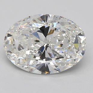 Loose Diamond - OVAL 2.07ct G I1: Loose Diamond - OVAL 2.07ct G I1 Source: Natural Mined Diamond Shape: OVAL Carats: 2.07 Color: G Clarity: I1 Polish: VG Cut: VG Symmetry: VG Certification: GIA Measurements: 10.05 X 7.27 X 4.24 The