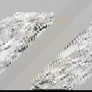 Loose Diamond - Radiant 3.11ct G VS1: Loose Diamond - Radiant 3.11ct G VS1 Source: This is a real non-mined Diamond that has been grown in a lab Shape: Radiant Carats: 3.11 Color: G Clarity: VS1 Ratio: 1.4218 Polish: EX Cut: Symmetry: