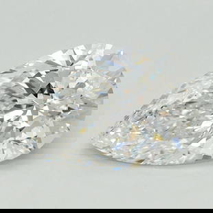 Loose Diamond - PEAR 1.09ct E VS2: Loose Diamond - PEAR 1.09ct E VS2 Source: This is a real non-mined Diamond that has been grown in a lab Shape: PEAR Carats: 1.09 Color: E Clarity: VS2 Polish: EX Cut: Ex Symmetry: VG Certification: