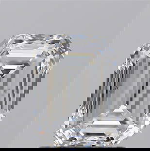 Loose Diamond - EMERALD 1.58ct E SI1: Loose Diamond - EMERALD 1.58ct E SI1 Source: This is a real non-mined Diamond that has been grown in a lab Shape: EMERALD Carats: 1.58 Color: E Clarity: SI1 Polish: EX Cut: EX Symmetry: EX