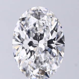 Ideal Loose Diamond - Oval 3.17ct E VS1: Ideal Loose Diamond - Oval 3.17ct E VS1 Ideal Cut: Yes Source: This is a real non-mined Diamond that has been grown in a lab Shape: Oval Carats: 3.17 Color: E Clarity: VS1 Ratio: 1.4315 Polish: EX