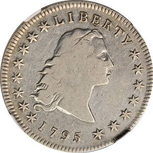 1795 Bust Dollar Flowing 3 Leaves BB-27 B-5 NGC Fine Details Nice Strike: 1795 Bust Dollar Flowing 3 Leaves BB-27 B-5 NGC Fine Details Nice Strike Certification: NGC Circulated/Uncirculated: Circulated Composition: Silver Grade: Fine Details Certification Number: