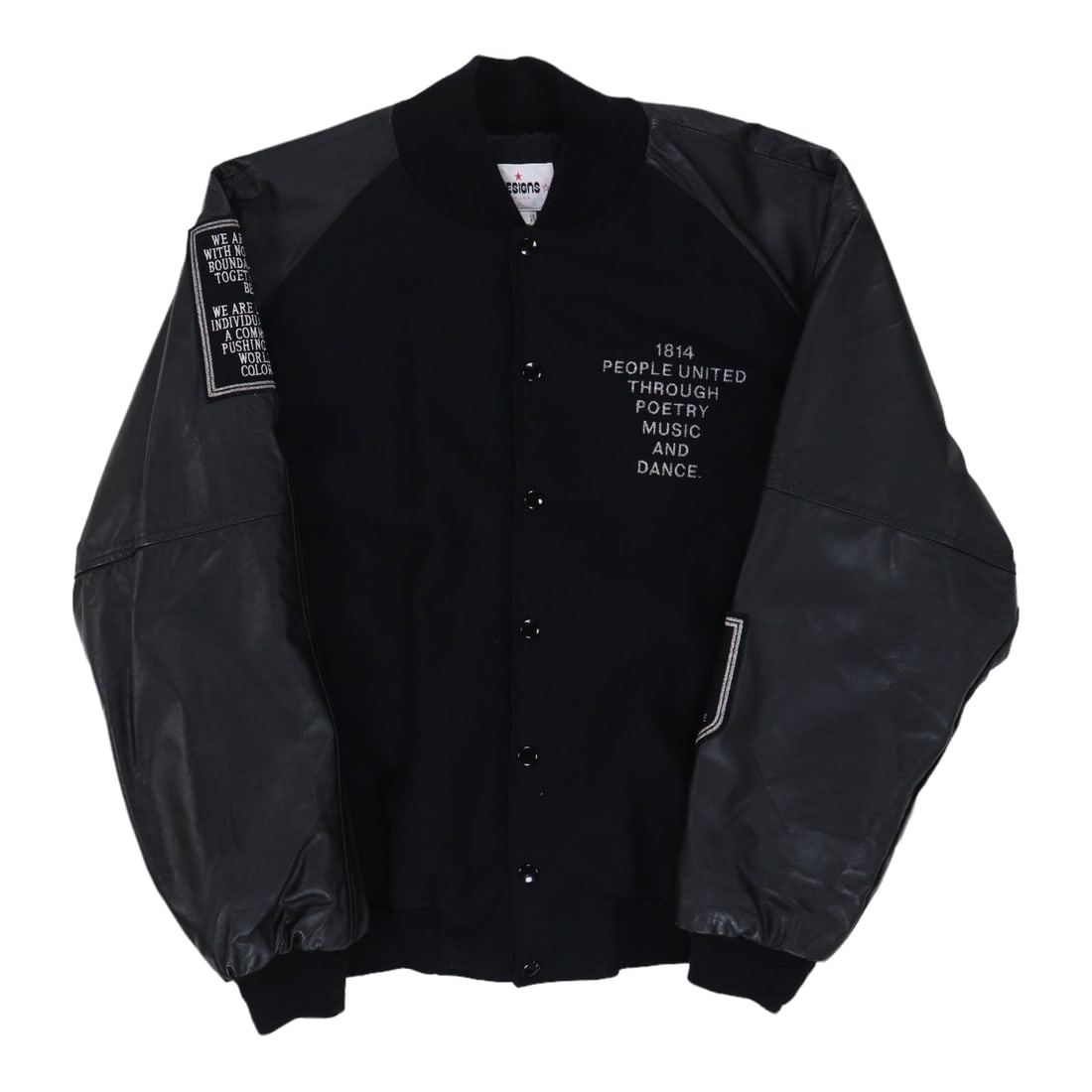 1990 Janet Jackson Rhythm Nation World Tour Jacket: 1990 Janet Jackson Rhythm Nation World Tour Jacket Original 1990 Janet Jackson Rhythm Nation World Tour Jacket. This is a true vintage jacket, not a modern reproduction. Sizes vary so please use measu