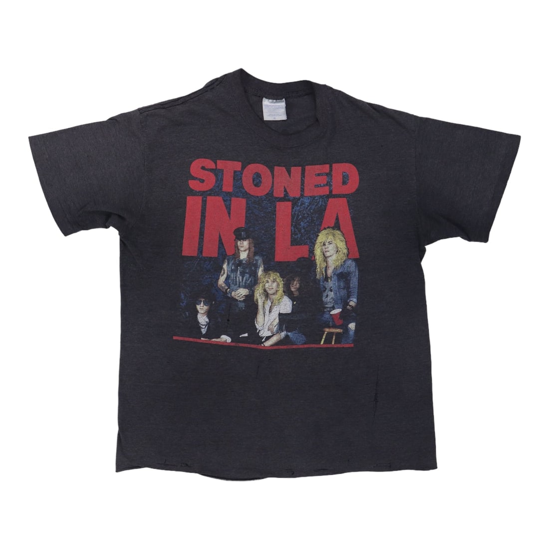 1989 Guns N Roses Stoned In LA Concert Shirt: 1989 Guns N Roses Stoned In LA Concert Shirt Original 1989 Guns N Roses Stoned In LA Concert Shirt. This is a true vintage shirt, not a modern reproduction. Sizes vary so please use measurements for b