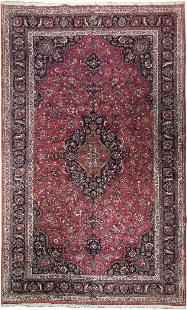 10 x 16 Wine Red Antique Signed Fine Quality Persian Mashad Rug: 10 x 16 Wine Red Antique Signed Fine Quality Persian Mashad Rug Free continental US Shipping Size in Feet: Width: 10 x Length: 16 Size in Inches: Width: 120 in x Length: 192 in Colors: Wine Red Weave: