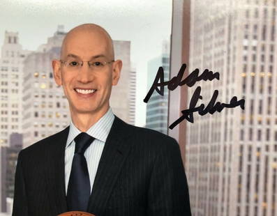 Adam Silver Signed NBA Commissioner 8x10 Photo Newly Custom Framed PSA/DNA: Adam Silver Signed NBA Commissioner 8x10 Photo Newly Custom Framed PSA/DNA Player: Adam Silver Sport: Basketball-NBA Original/Reprint: Original Autograph Authentication: Professional Sports