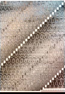 10 x 14 Bamboo Silk GRAY Modern Rug: 10 x 14 Bamboo Silk GRAY Modern Rug Free continental US Shipping Size in Feet: Width: 10 x Length: 14 Size in Inches: Width: 123 in x Length: 169 in Rug Type: Area Rug Colors: Gray Weave: handloom