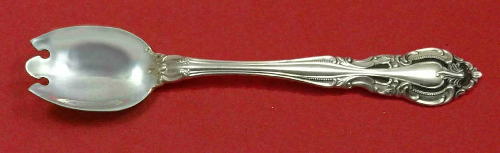 Vivaldi by Alvin Sterling Silver Ice Cream Dessert Fork Custom Made 6": Vivaldi by Alvin Sterling Silver Ice Cream Dessert Fork Custom Made 6" Vivaldi by alvinsterling silver ice cream / dessert fork, 6" custom made in the pattern vivaldi by alvin. It is not monogrammed a